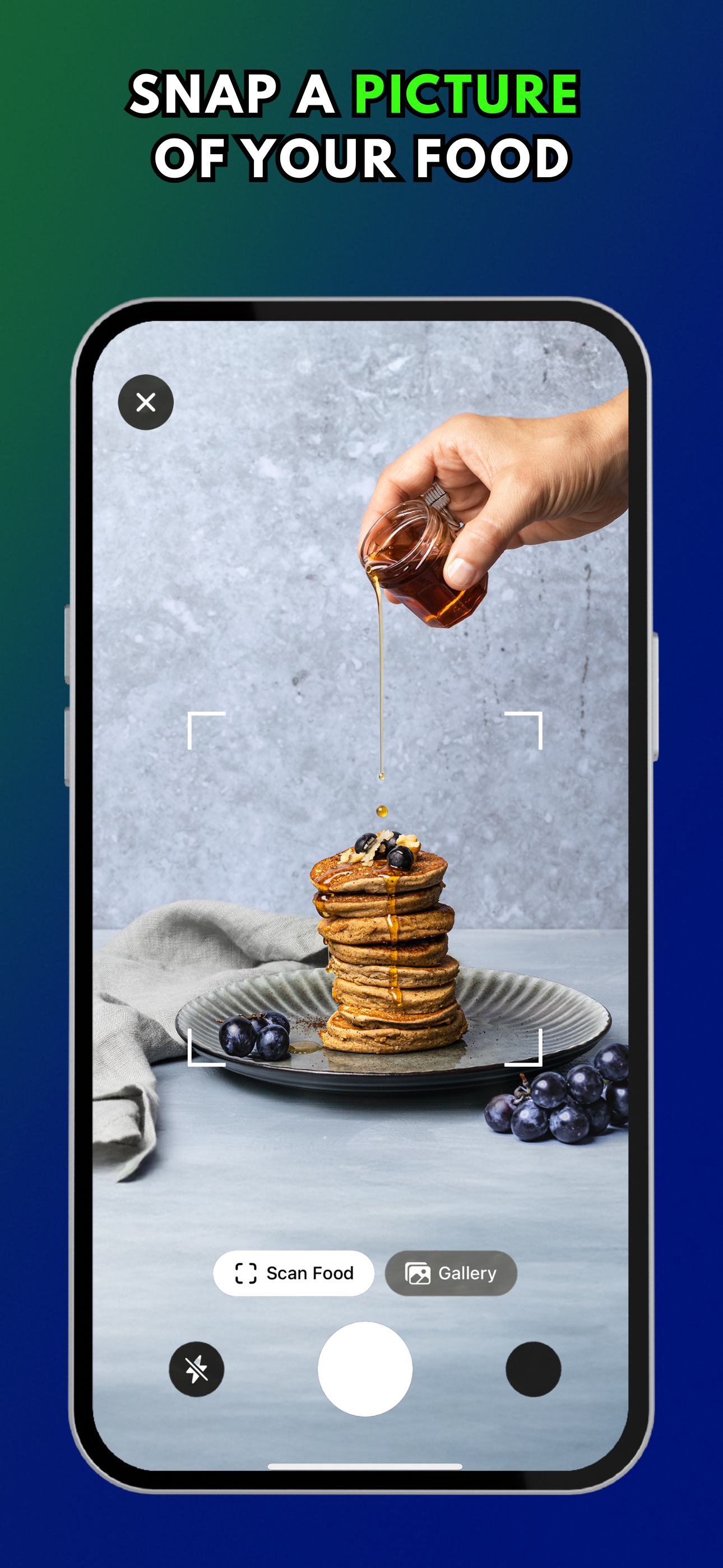 Meal photo analysis with macro targets in BallerAI